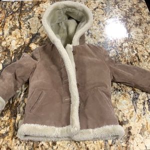 Toddle size small leather jacket